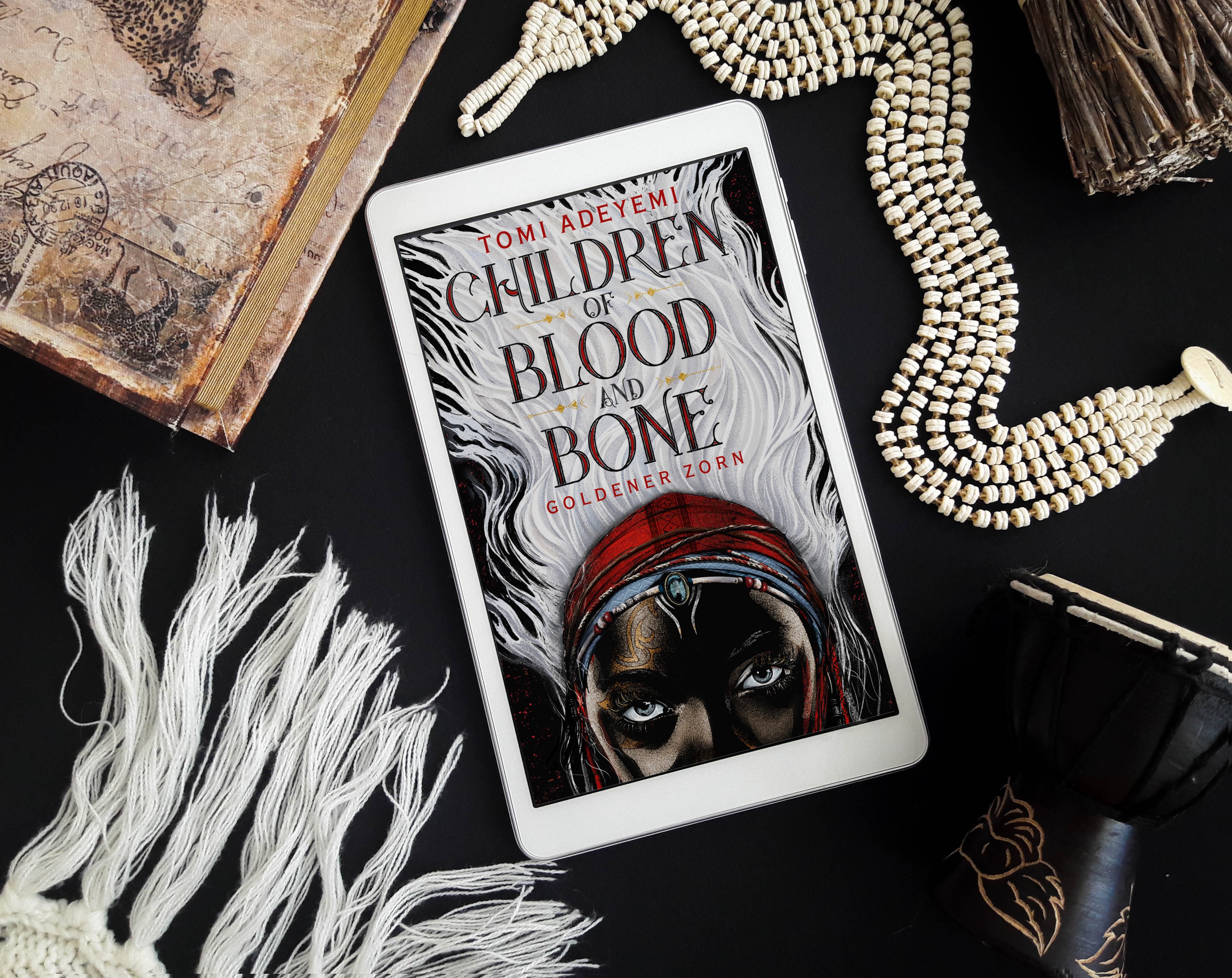 Children of Blood and Bone: Goldener Zorn – Tomi Adeyemi graphic