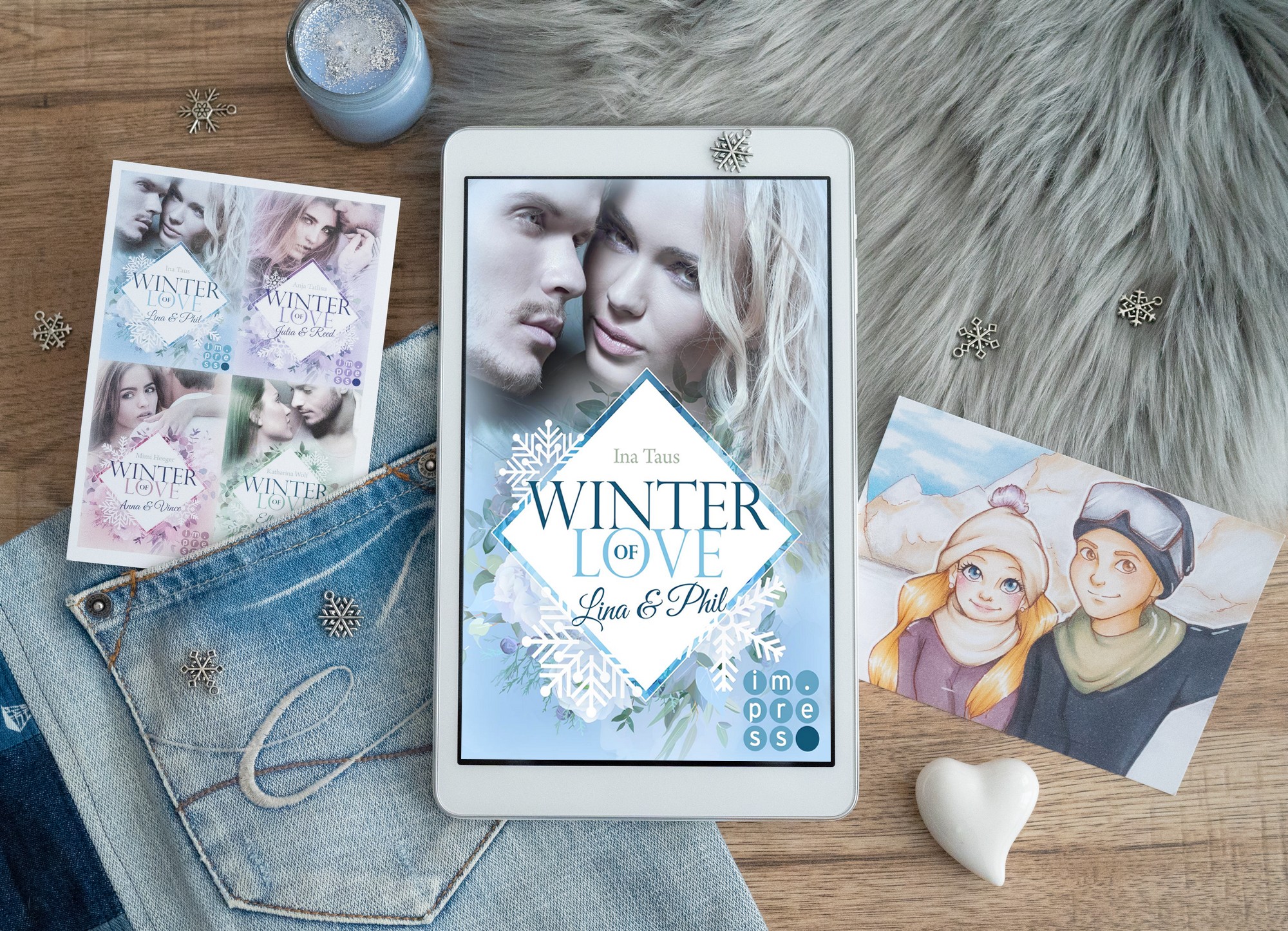 Winter of Love: Lina & Phil – Ina Taus graphic